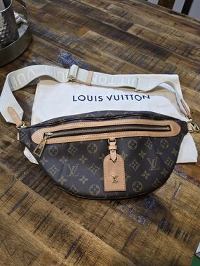 Louis Vuitton Monogram High Rise Bumbag - Brown/Tan